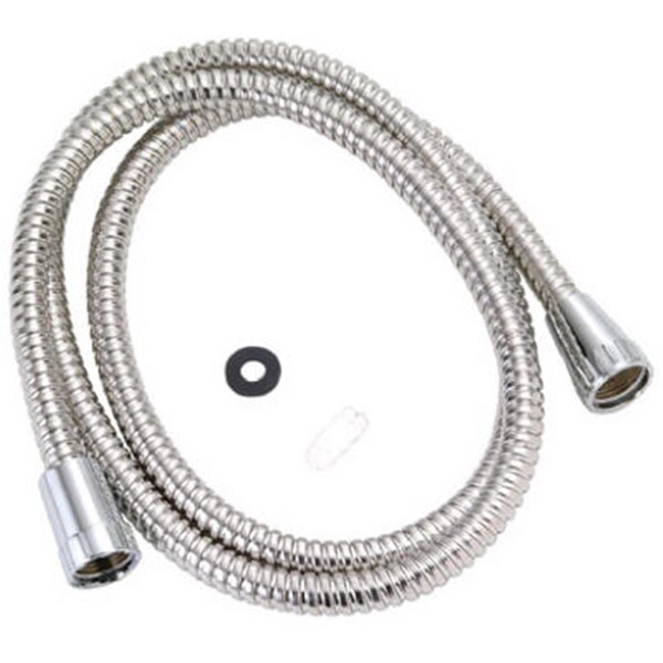 Highkey Master Plumber 59 in. Stainless Steel Shower Right Hose LR562096 - main